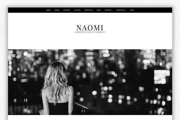 Download Naomi Wordpress Blog Theme