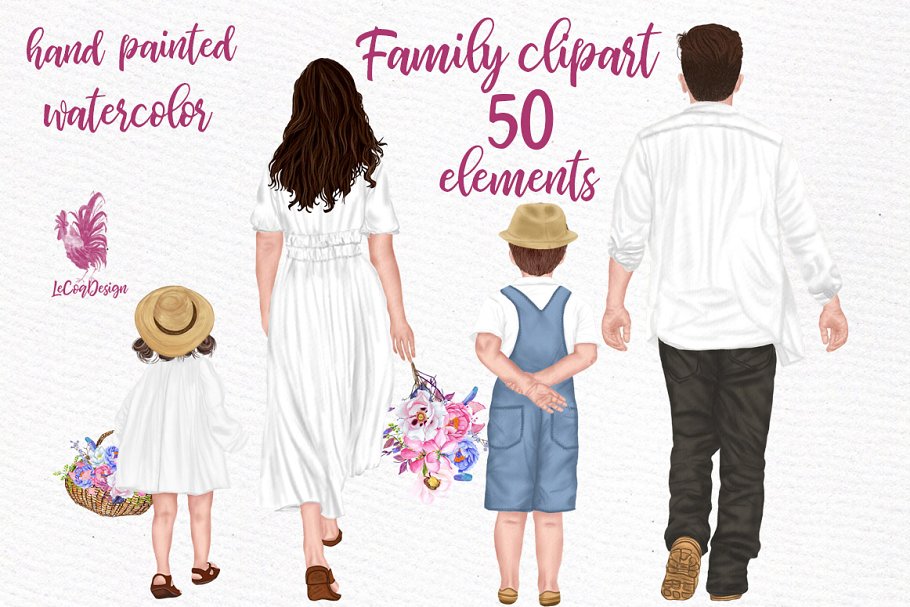 Download Family clipart Parents and kids