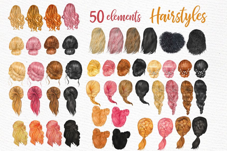Download Hairstyles clipart Custom hairstyles
