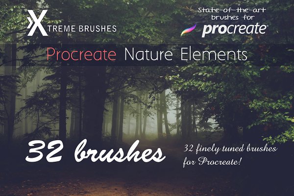Download Procreate Nature Elements