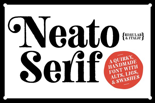 Download Neato Serif Font Family