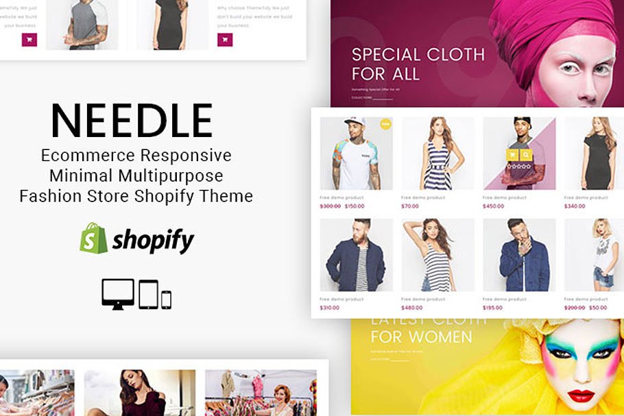 Download Needle - Fashion Shop Shopify Theme