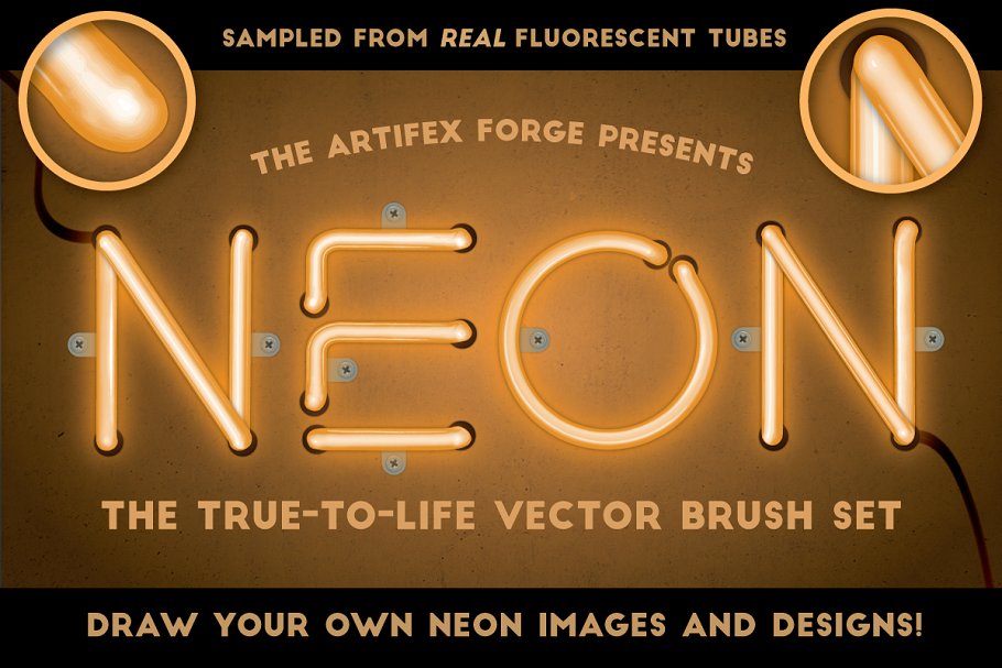 Download Neon - Realistic Brush Set