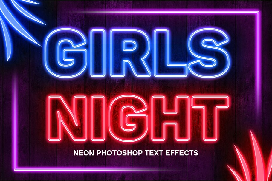 Download Neon Photoshop Action
