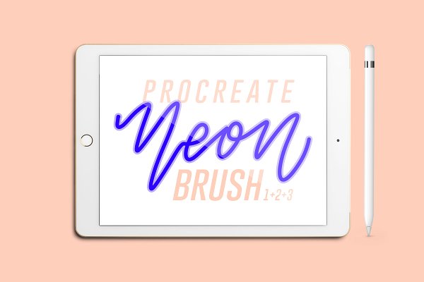 Download Neon Procreate Brushes
