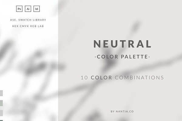Download Neutral Color Palette collection