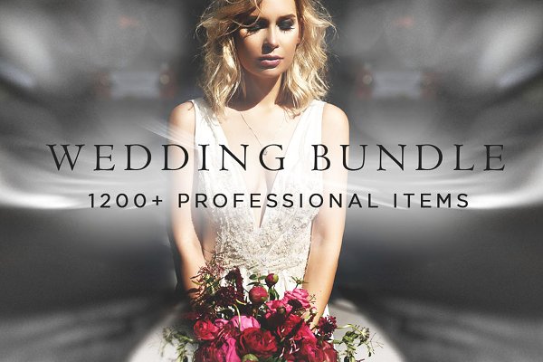 Download 1200+ Wedding Bundle PS | LR items