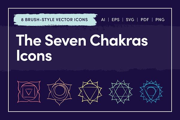 Download The Seven Chakras Icons