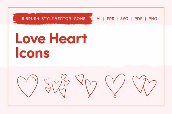 Download Love Hearts Icons