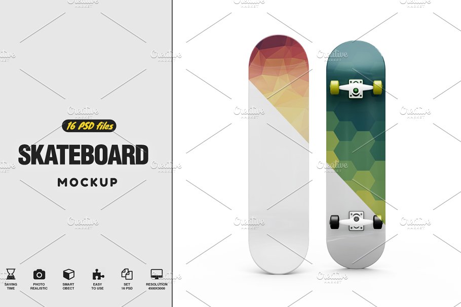 Download Skateboard Mockup