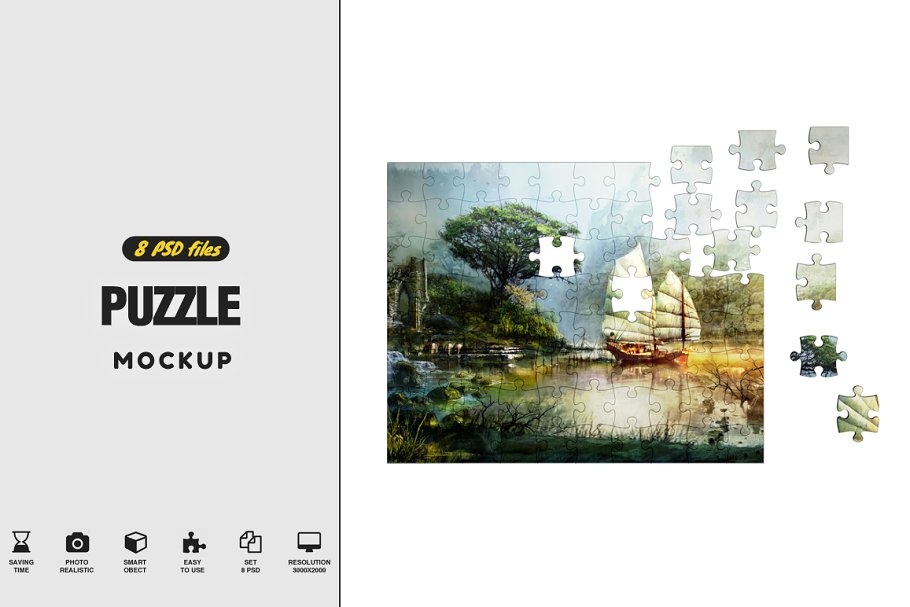 Download Puzzle MockUp