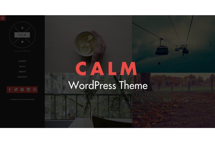 Download Calm - Responsive WordPress Theme