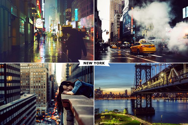 Download New York City Photoshop Action