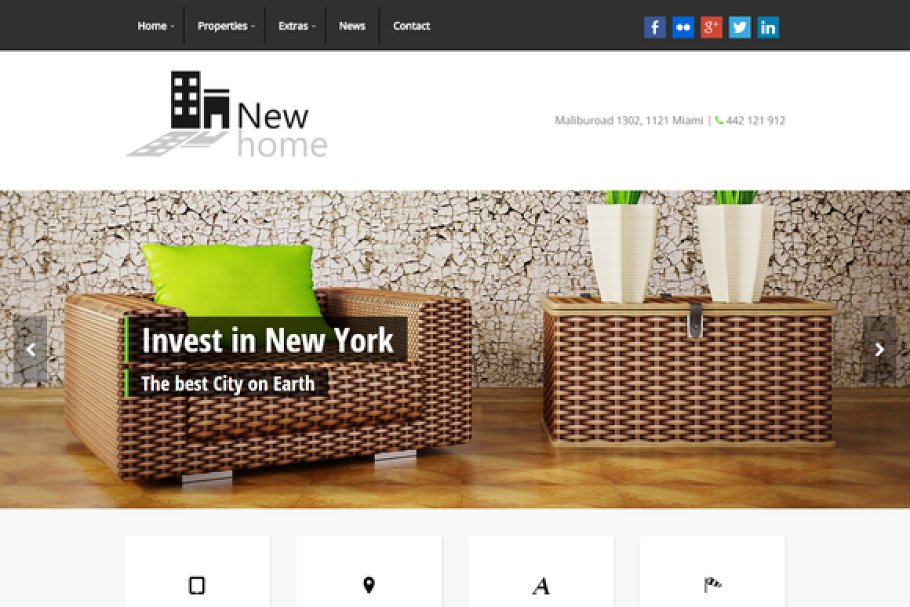 Download Newhome - a WP Real Estate Theme