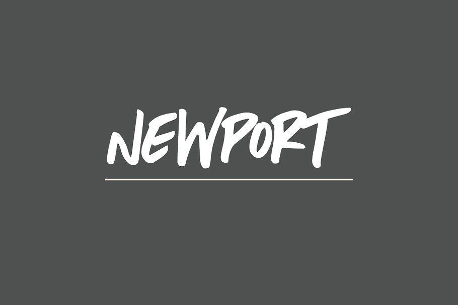 Download Newport | A Beachy Handwritten Font