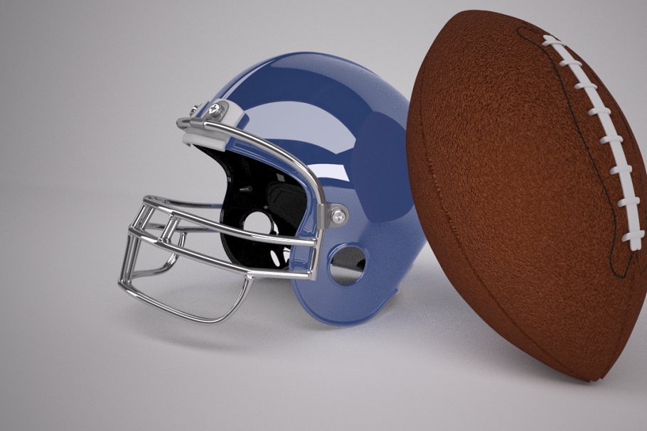 Download American Football & Helmet