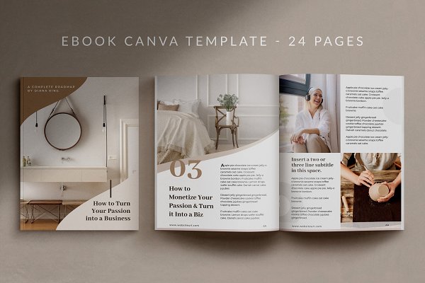 Download eBook Canva Template | Nordic