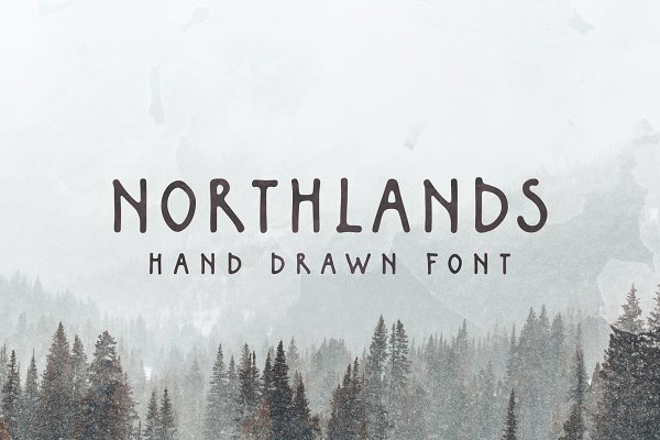 Download Northlands | Hand Drawn Font