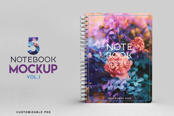 Download Notebook Mockup Vol 1