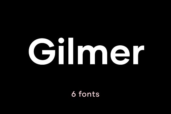 Download Gilmer – Geometric Sans Serif