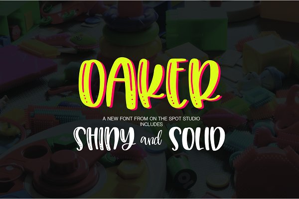 Download Oaker Font Duo