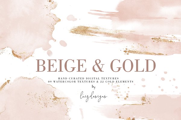 Download Beige & Gold Textures