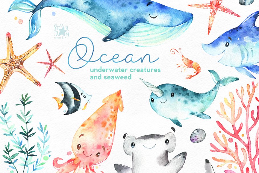Download Ocean. Underwater collection.