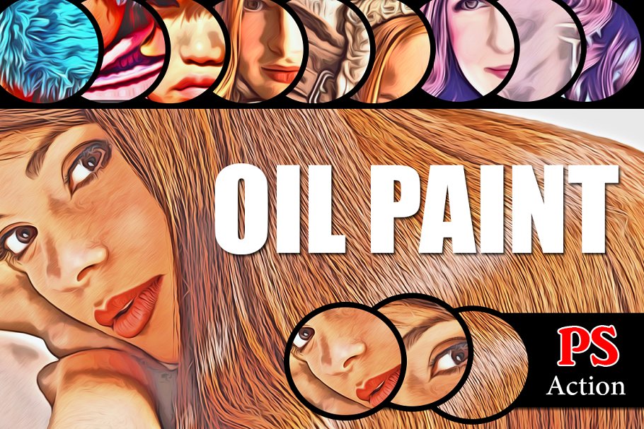 Download (SALE 85%) Oil Paint PS Action
