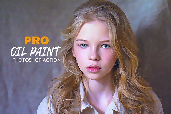 Download Pro Oil Paint Photoshop Action