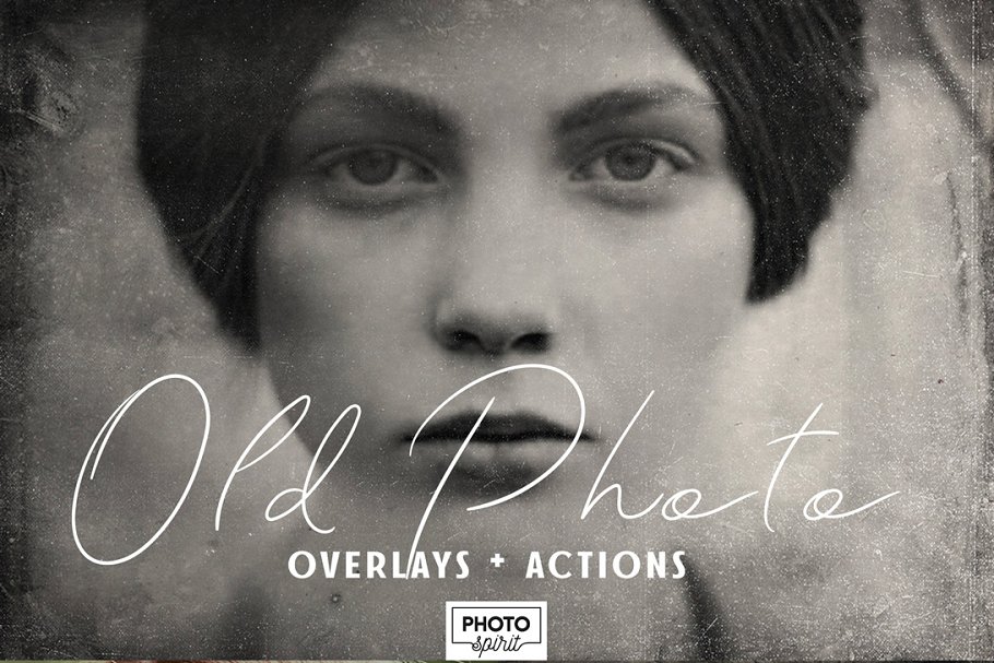 Download Old Photo Effect Overlays + Actions