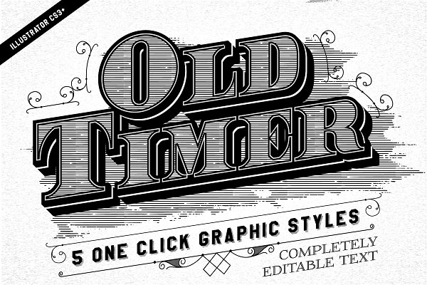 Download Old Timer Vintage Graphic Styles