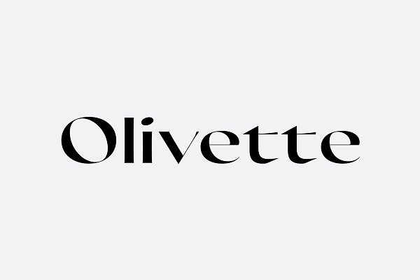 Download Olivette CF elegant wide sans serif
