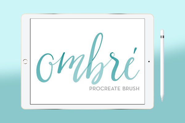 Download Ombre Watercolor Procreate Brush