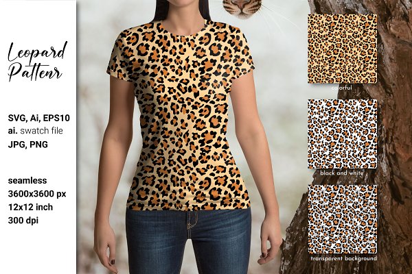 Download Leopard pattern. Leopard print