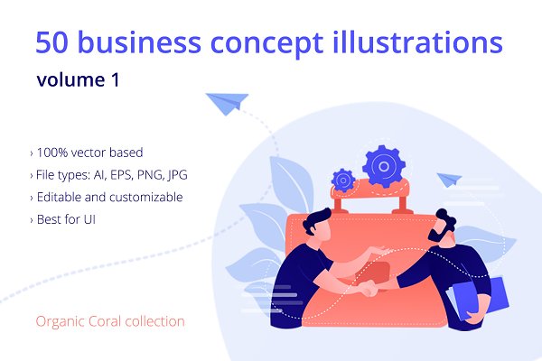 Download Business concepts coral version v.1