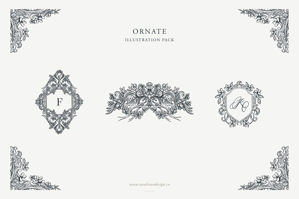 Download Ornate Designs: Illustration Pack