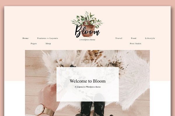 Download Bloom | Wordpress Theme | Blog Theme