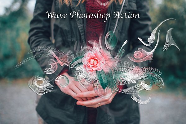 Download Wave Photoshop Action
