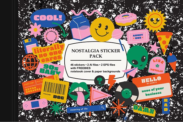 Download Nostalgia Sticker Pack