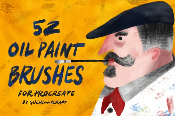 Download Oil Paint Brushes for Procreate