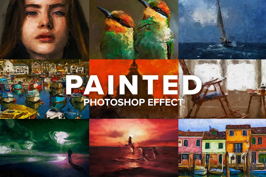Download Painted Photoshop Effect