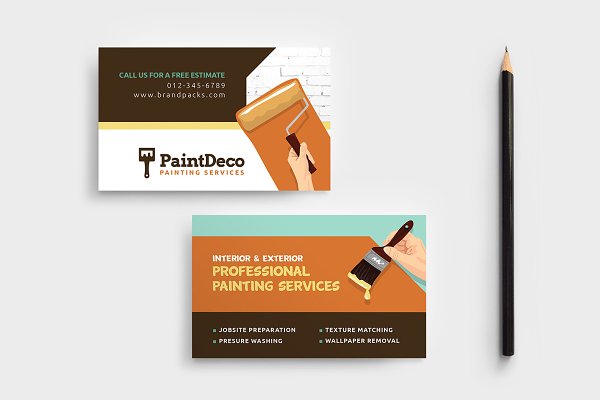 Download Painter & Decorator Business Card