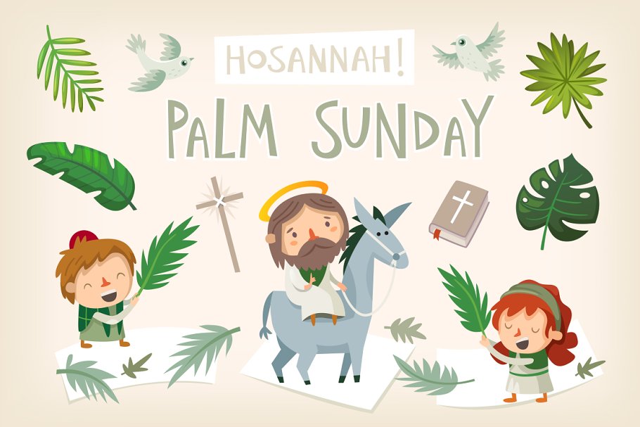 Download Palm Sunday elements