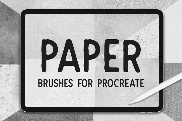Download Paper texture brushes for Procreate