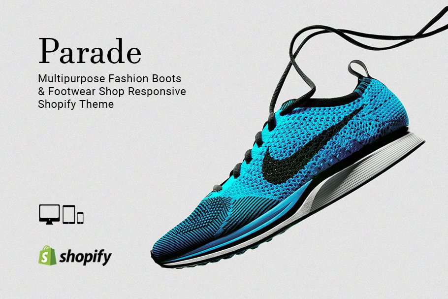 Download Parade Footwear Shop Shopify Theme