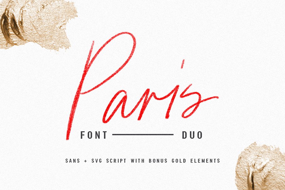 Download Paris | Font Duo + SVG with Extras
