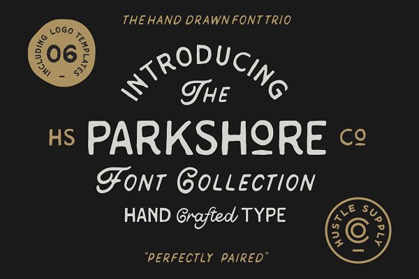 Download The Parkshore Font Collection