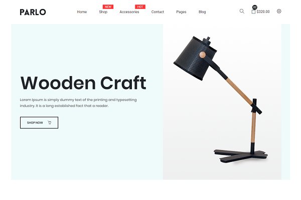 Download Parlo – eCommerce Bootstrap Template