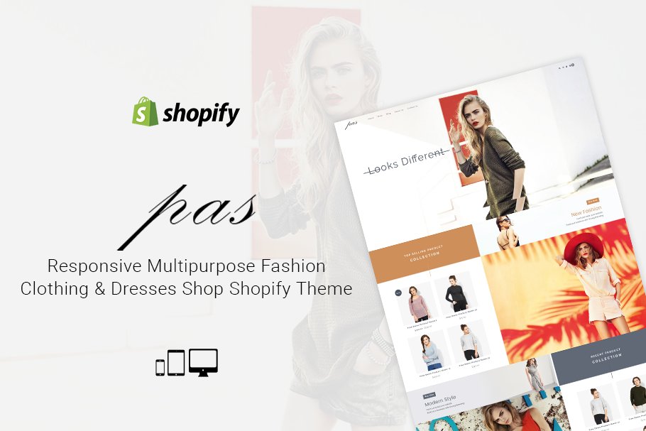 Download Pas Clothing & Dresses Shopify Theme