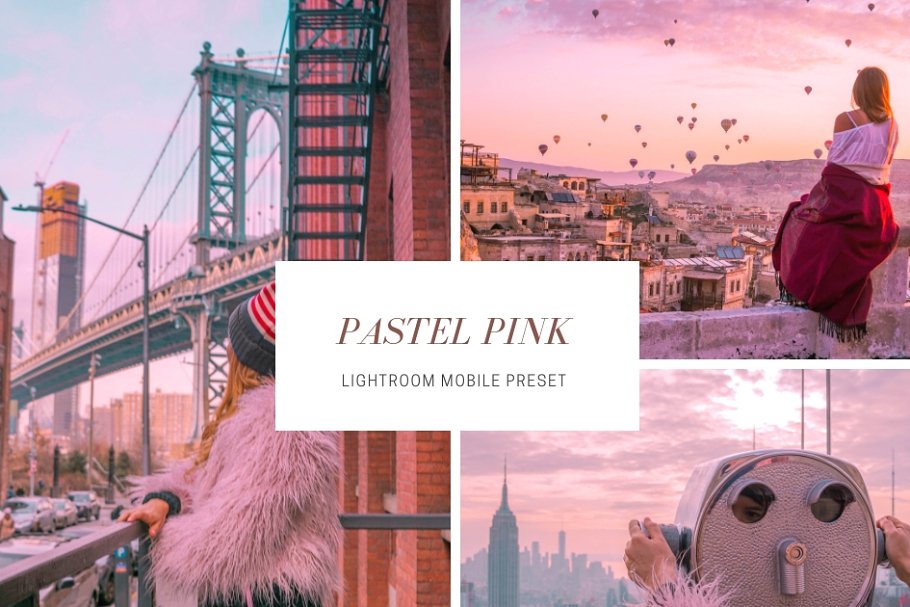 Download Pastel Pink Lightroom Mobile Presets